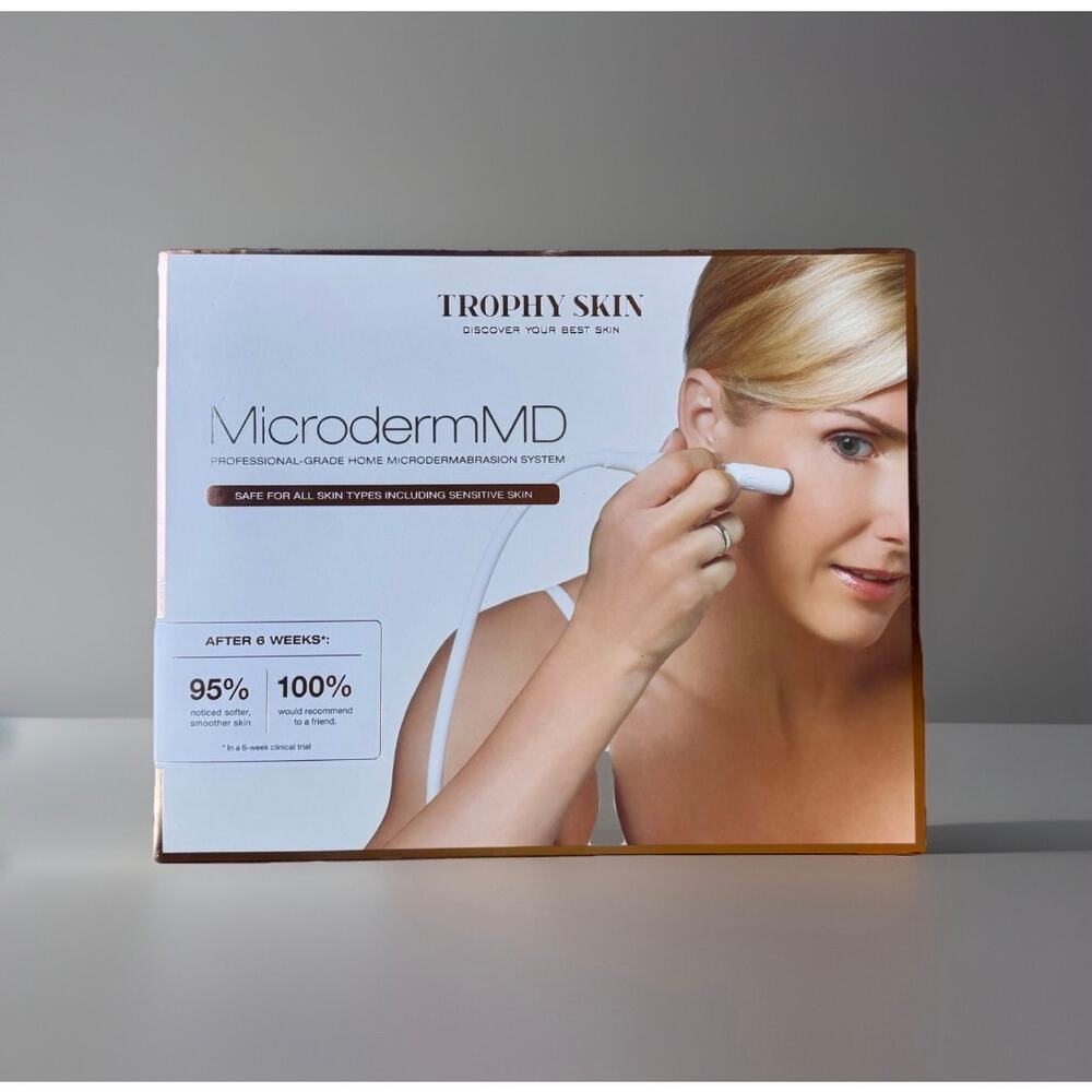 PMD MicrodermMD Personal Microdermabrasion System NIB Rose Gold